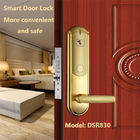 Hệ thống khóa cửa bằng thẻ khách sạn 4AA màu bạc Khóa thông minh 4.8V cho cửa gỗ