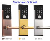 4 màu tùy chọn khóa cửa thông minh điện tử bằng thép không gỉ với ứng dụng thẻ mật khẩu