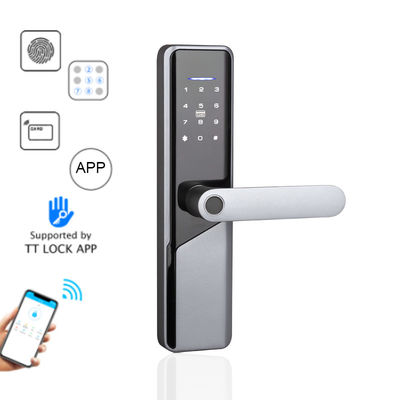 Khóa cửa thông minh sinh trắc học kỹ thuật số 5 trong 1 với 4 pin AA