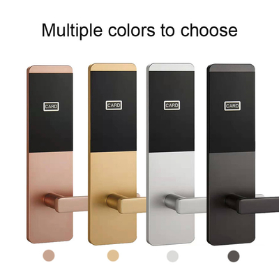 Wood Door Rfid Hotel Key Card Khóa cửa với phần mềm quản lý máy tính miễn phí