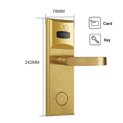 Độ dày 38mm 48mm Hệ thống truy cập thẻ khóa khách sạn thông minh điện tử