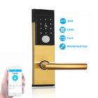 Thép không gỉ TTlock BLE căn hộ khóa cửa thông minh với thẻ mật khẩu và chìa khóa