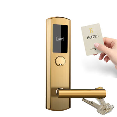 Hệ thống khóa cửa bằng thẻ từ bằng thép không gỉ 304 cho phòng khách sạn kinh doanh
