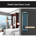 Đồng kẽm màu đen Khóa cửa thẻ thông minh cho khách sạn Motel Airbnb