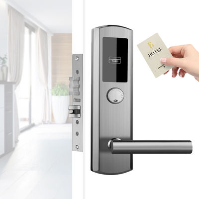 Hệ thống khóa điện tử khách sạn thép không gỉ 304 với chìa khóa cơ
