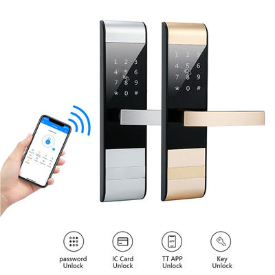 4 trong 1 Password TTlock App Card Smart Keypad Door Lock cho căn hộ khách sạn Văn phòng