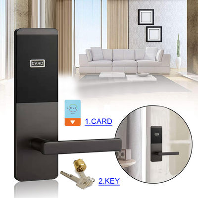 Wood Door Rfid Hotel Key Card Khóa cửa với phần mềm quản lý máy tính miễn phí