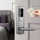 Ổ khóa đầu đọc thẻ khách sạn Ss304 Vuốt Hệ thống khóa cửa thẻ khách sạn ANSI