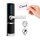 Đen màu kẽm hợp kim khách sạn Smart Key Card khóa cửa với phần mềm PC miễn phí
