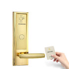 Màu vàng Mifare khách sạn Khóa thẻ khóa cửa với hệ thống phần mềm quản lý miễn phí