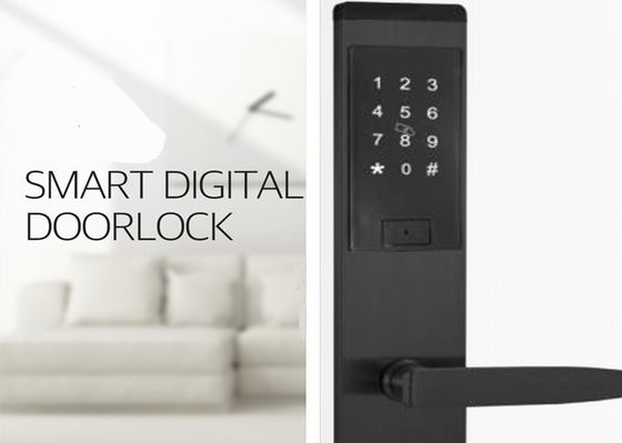 Wifi Tuya TTlock Ứng dụng Mật khẩu Khóa cửa Khóa cửa thông minh điện tử cho cửa 38-48mm