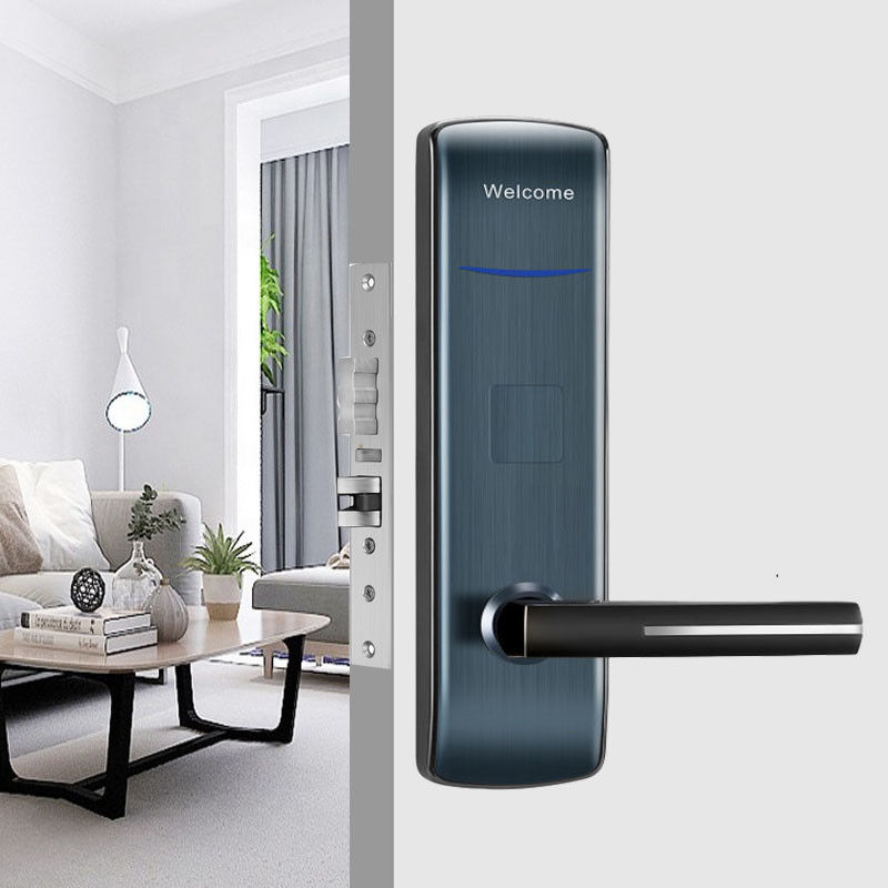 Khóa điện tử vàng màu kẽm hợp kim khách sạn với mã hóa thẻ cho khách sạn Motel Apartment