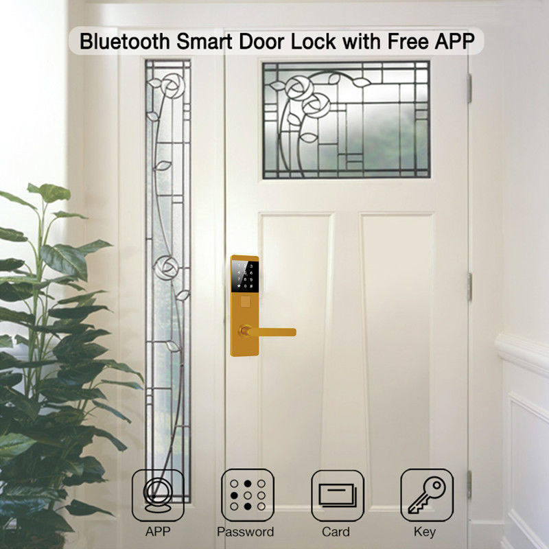 Nhôm hợp kim TTlock Password Điện tử khóa cửa thông minh cho căn hộ Home Office
