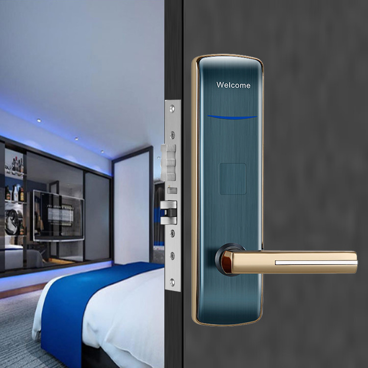 Zinc hợp kim thẻ khóa khách sạn điện tử khóa cửa thông minh với phần mềm quản lý miễn phí