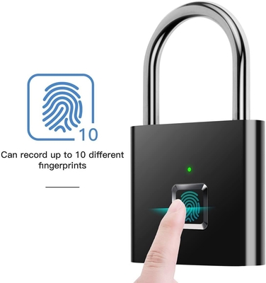 Ổ khóa vân tay không cần chìa khóa chống nước Chống trộm bảo mật kỹ thuật số di động cho tủ khóa phòng tập thể dục