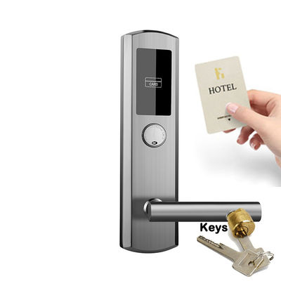 Hệ thống khóa khách sạn thông minh RFID SUS304 Tay cầm thẻ chìa khóa cửa điện tử
